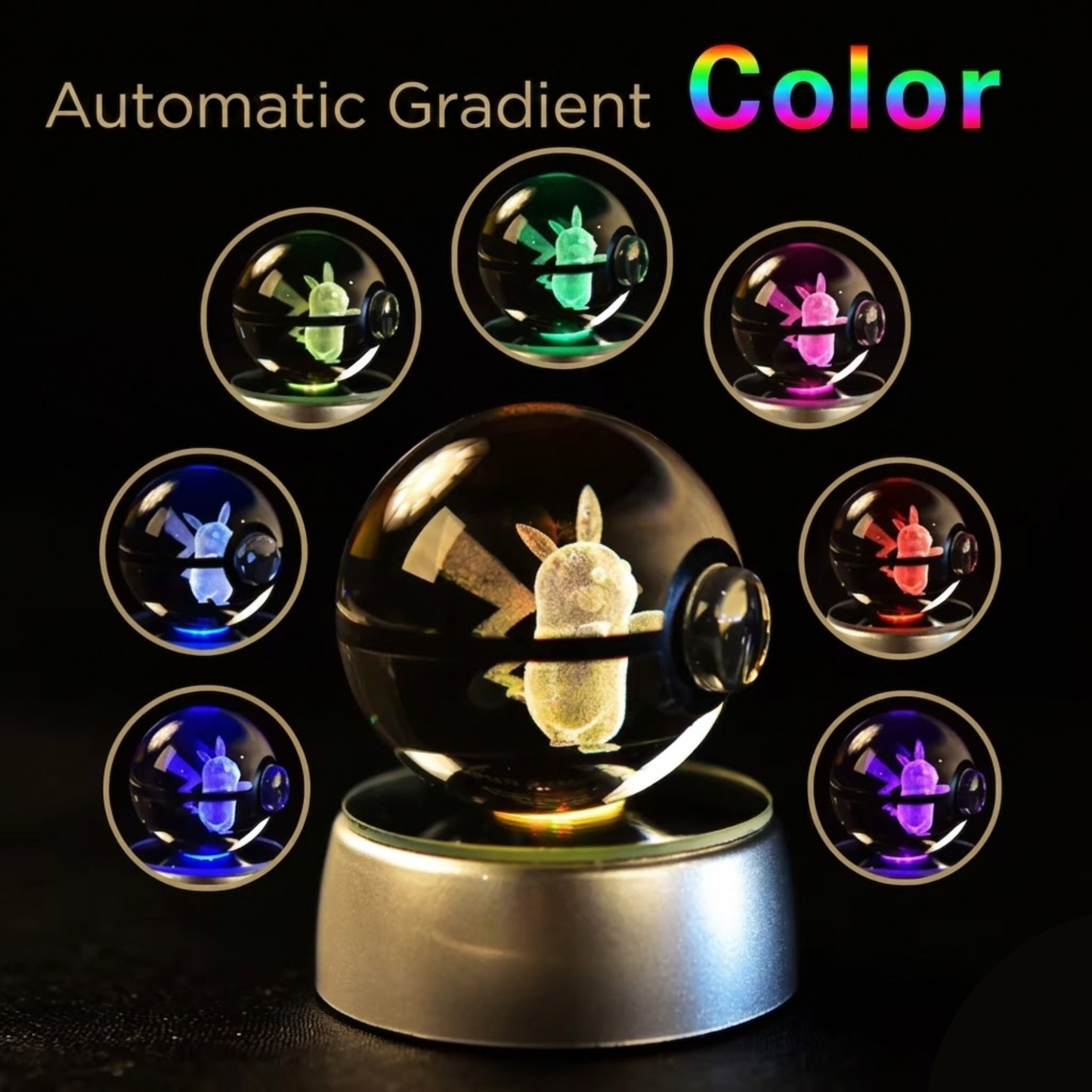 Bola de Cristal Pokémon 3D