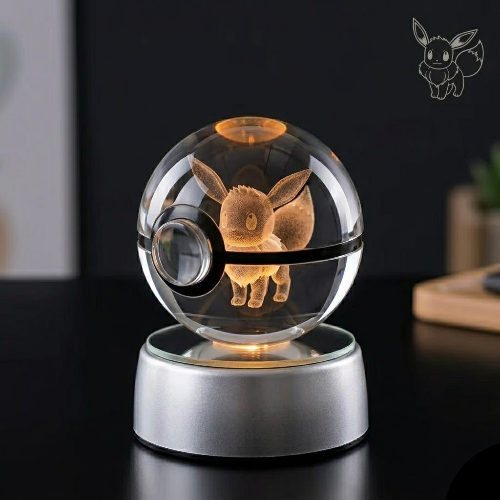 Bola de Cristal Pokémon 3D